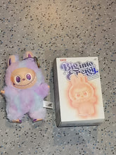 Light Purple Plush Toy Cartoon Keychain with Hook Colorful Light Purple Have a Seat Vinyl Plush Blind Box (1 Pc)