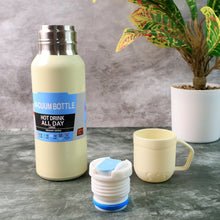 Stylish White Vacuum Bottle Set